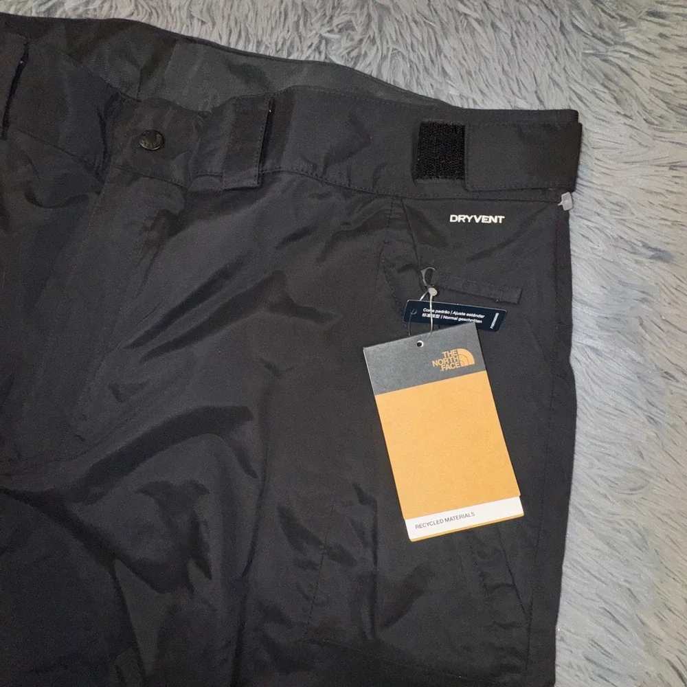 The North Face Freedom Snow Pants Men's XXL DryVent Ski Snowboard TNF Black‎ NEW